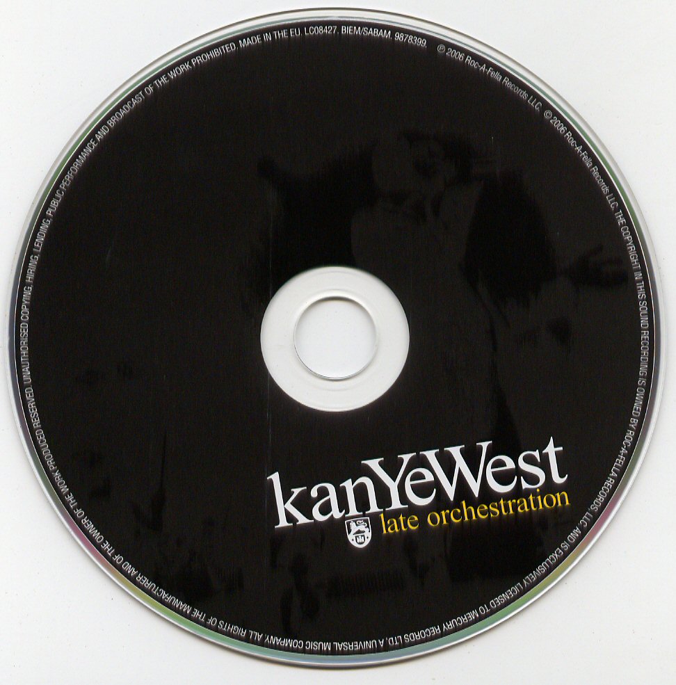 Kanye West Late Orchestration Cd Cd Covers Cover Century Over 500 000 Album Art Covers For Free